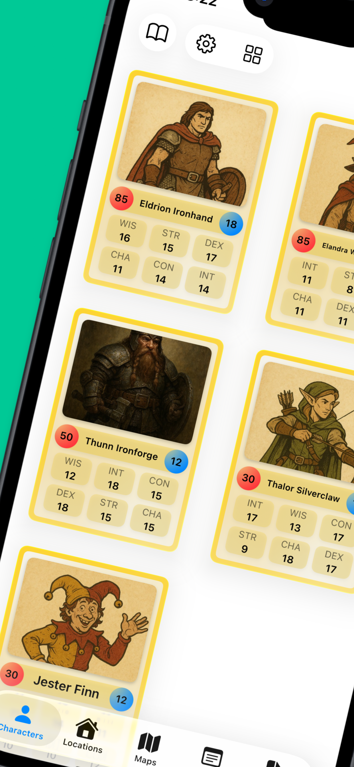 Sage RPG - Manage your TTRPG games and tools on all Apple Platforms medya 1