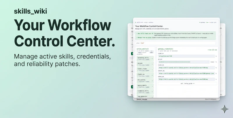 Skills Wiki screenshot 2