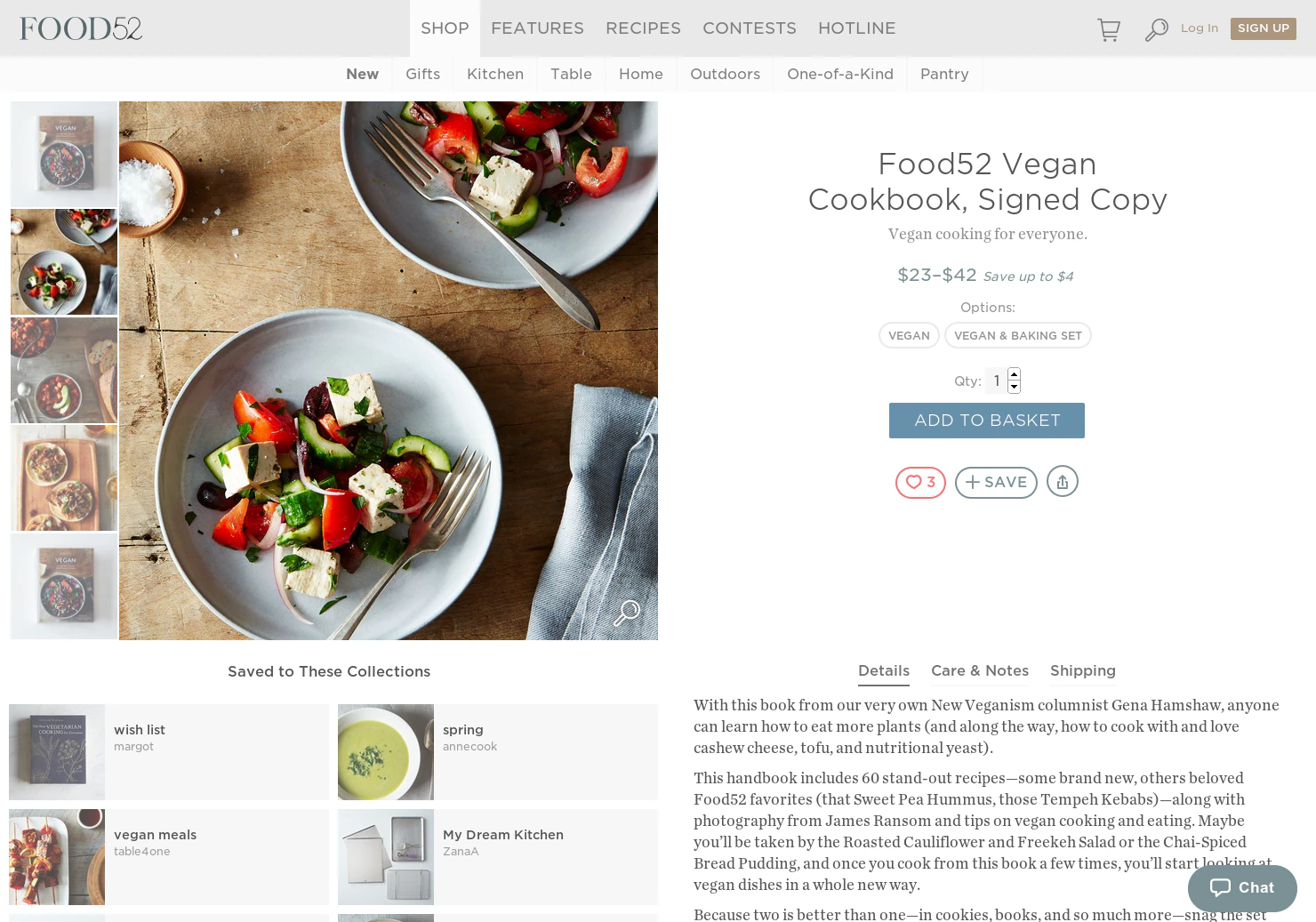 Food52 Vegan Cookbook