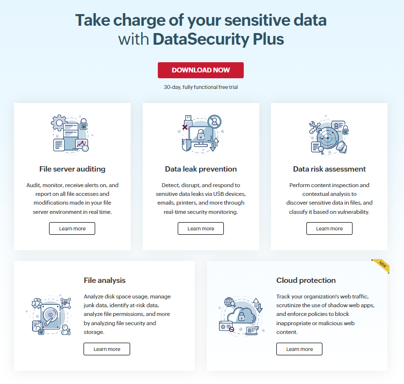 ManageEngine DataSecurity Plus gallery image