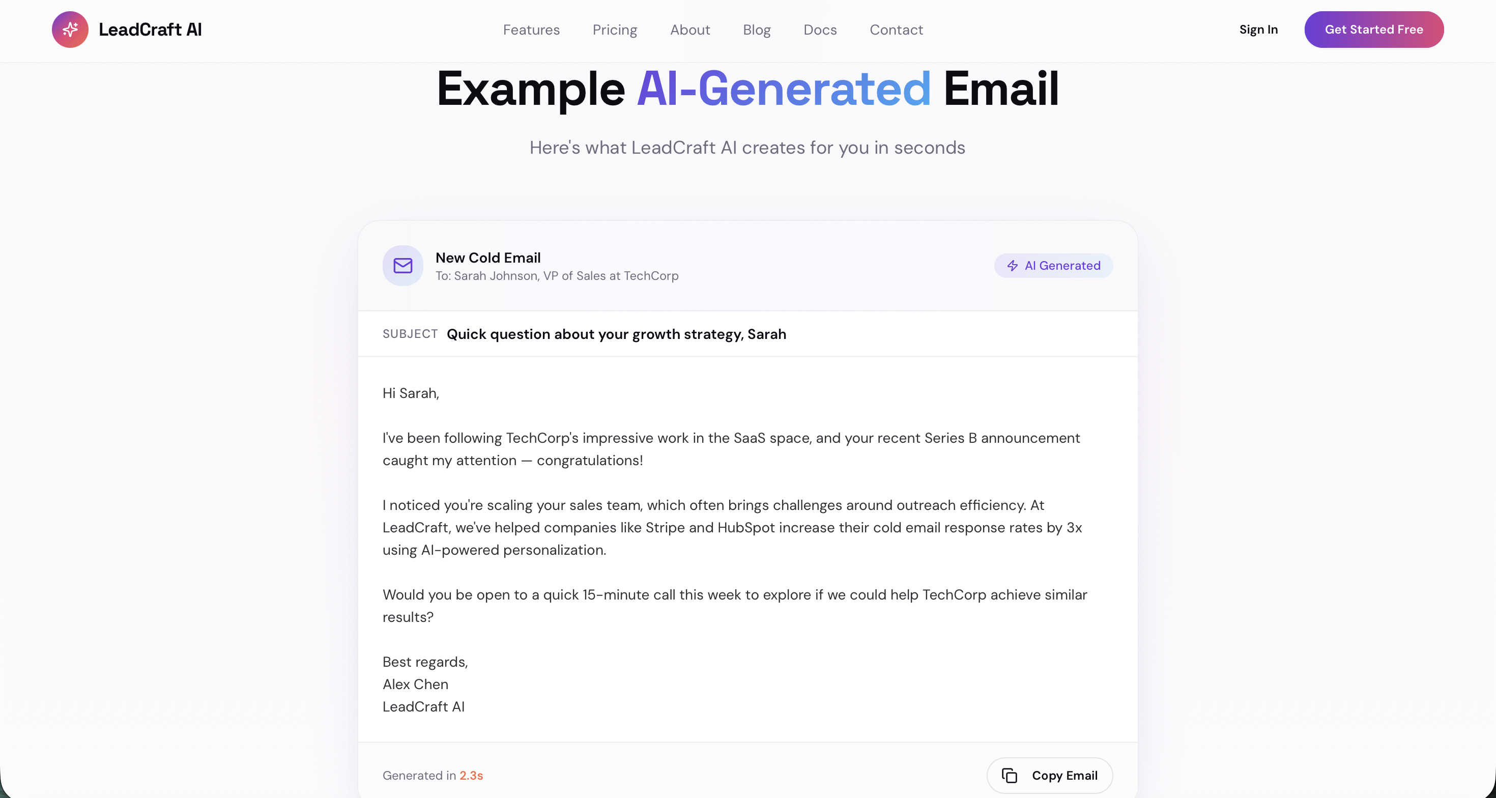 LeadCraft AI gallery image