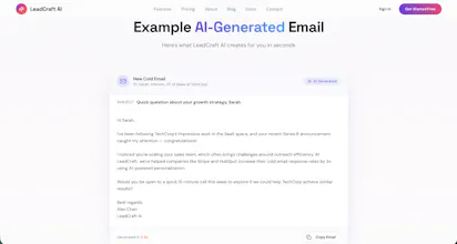 LeadCraft AI gallery image