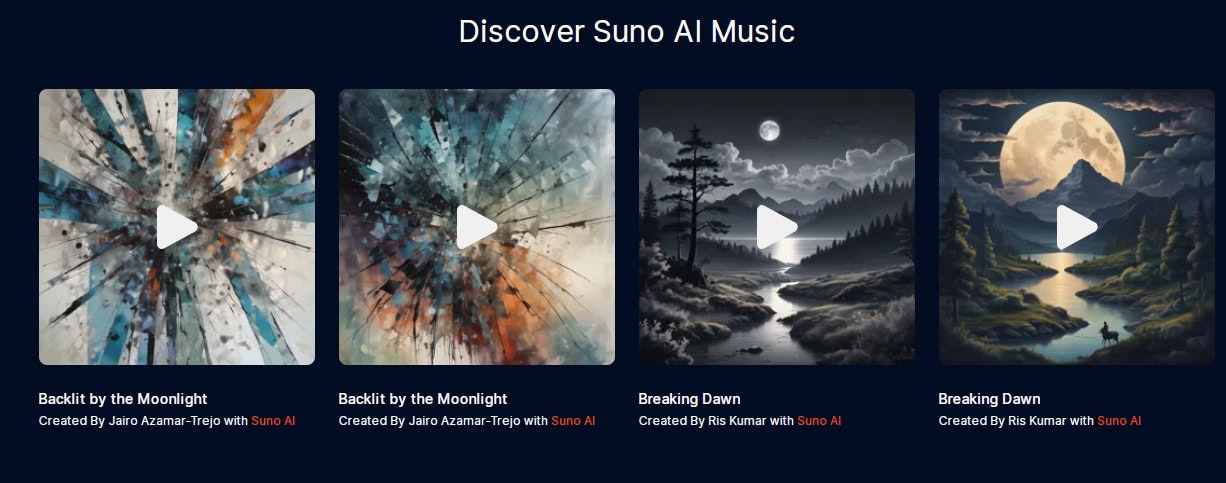 SunoAI gallery image