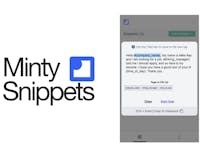 Minty Snippets media 3