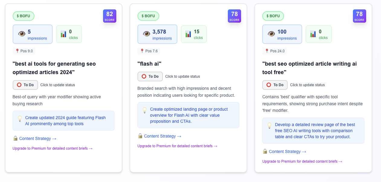 GSC → Content → Revenue - Screenshot 4 showing product features and functionality