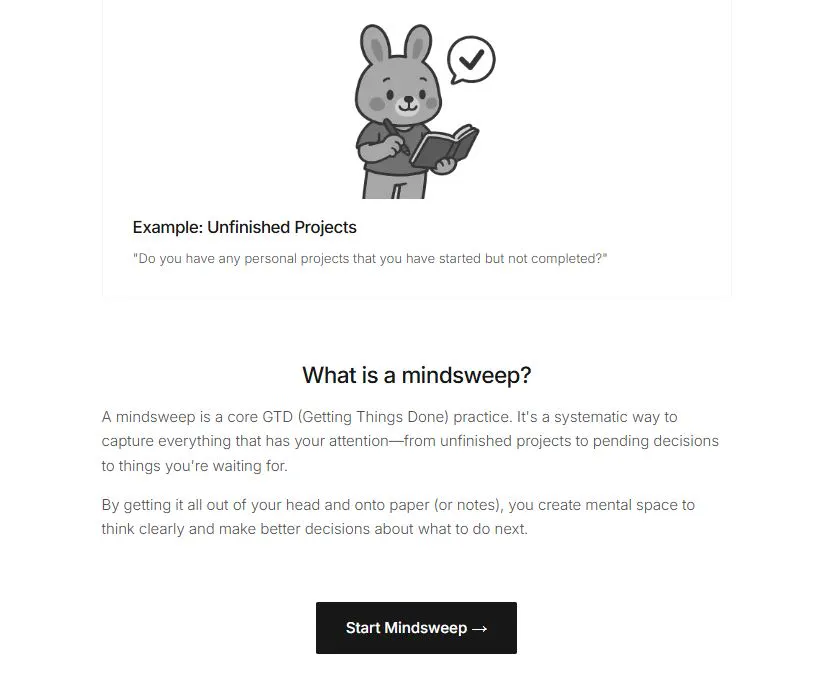 Mindsweep Bunny 제품 배너