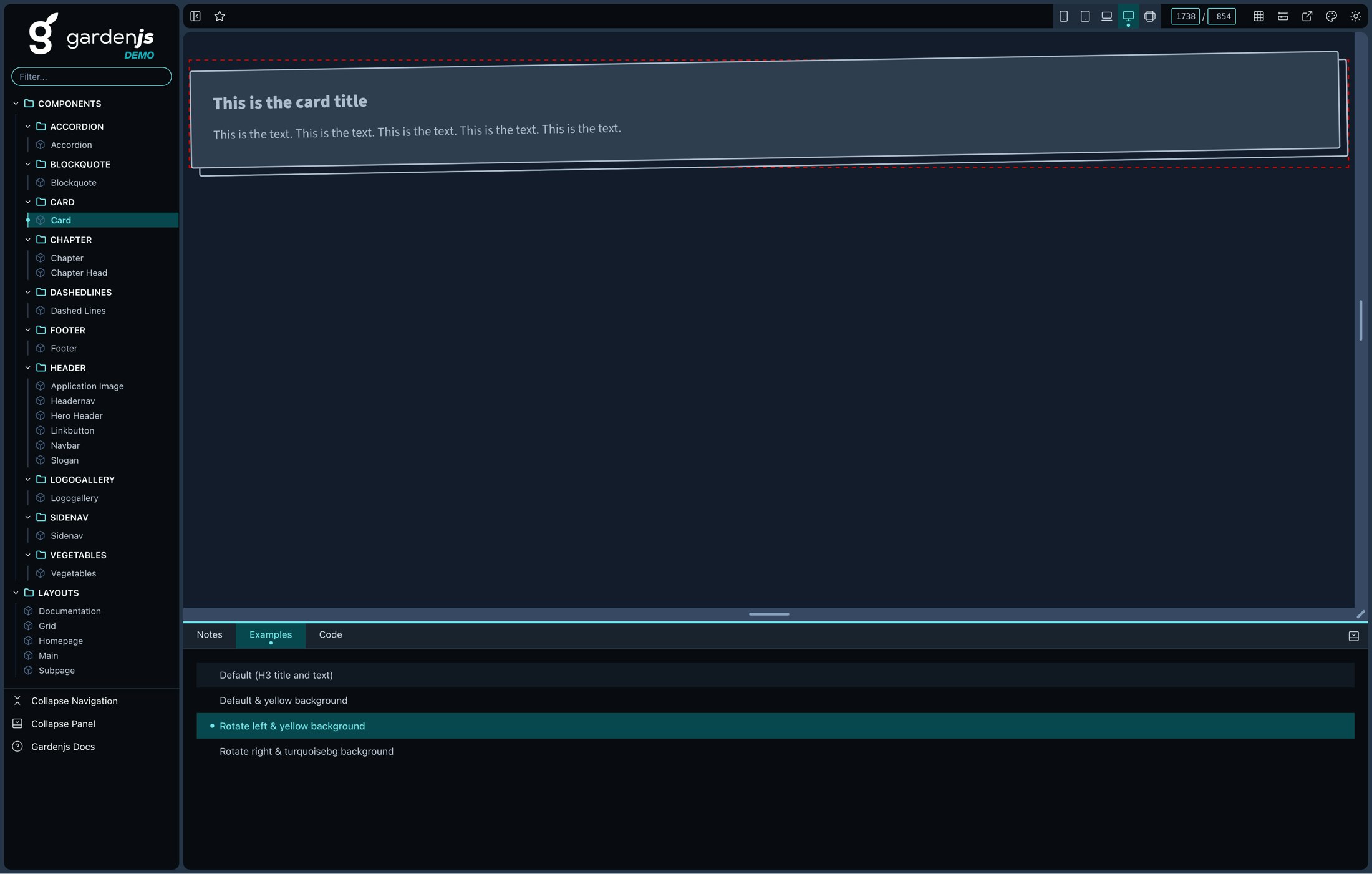 Gardenjs  gallery image