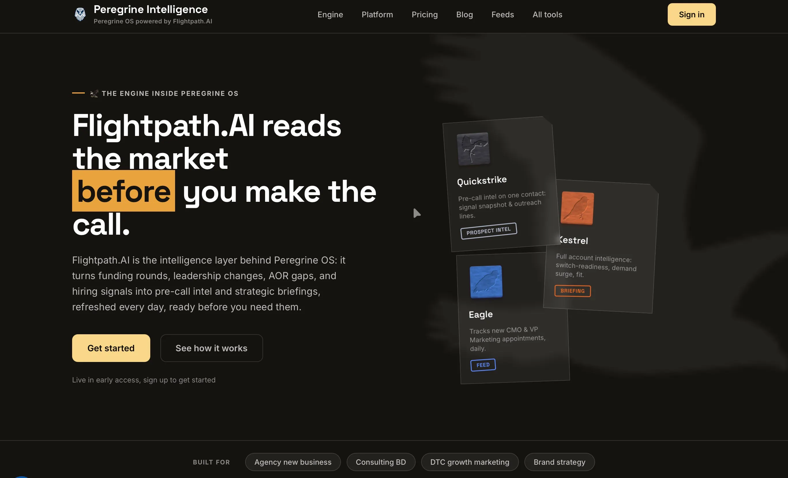 Peregrine OS Launch
