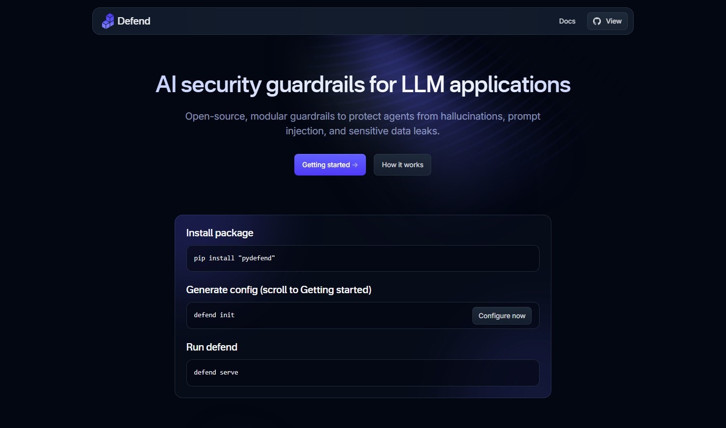 Defend gallery image