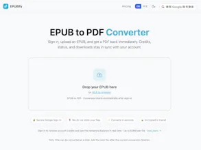 Fast EPUB PDF Convert Tool gallery image