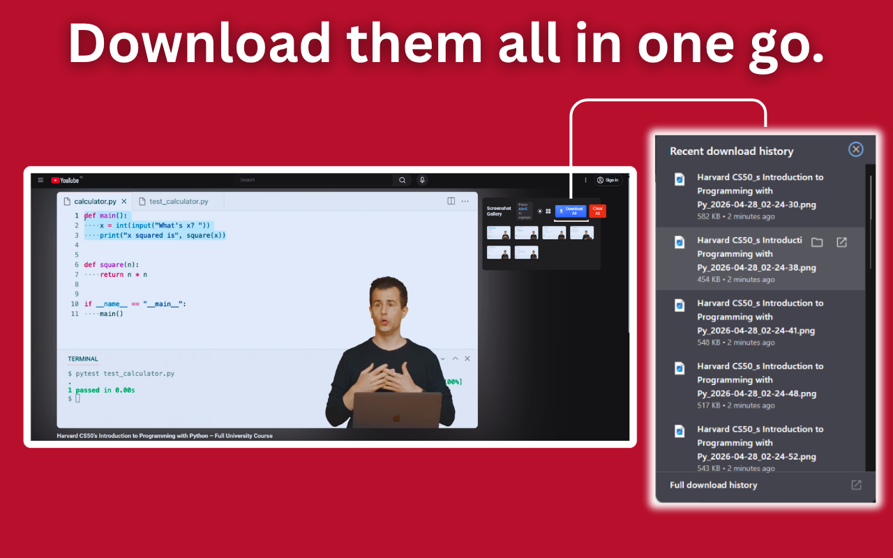Youtube Screenshot Gallery gallery image
