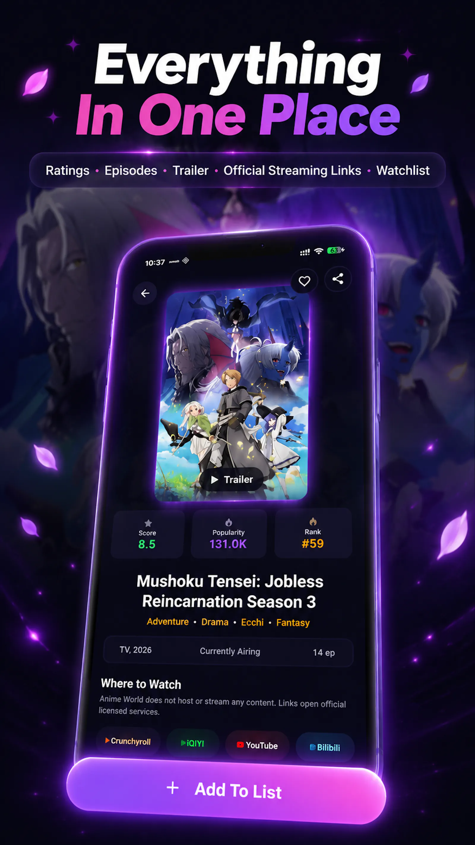 Anime World screenshot 1