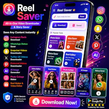 Reel saver video and photo download gallery image