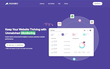 Moniro - FREE Website Monitoring gallery image
