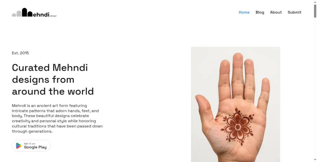 Mehndi Design gallery image
