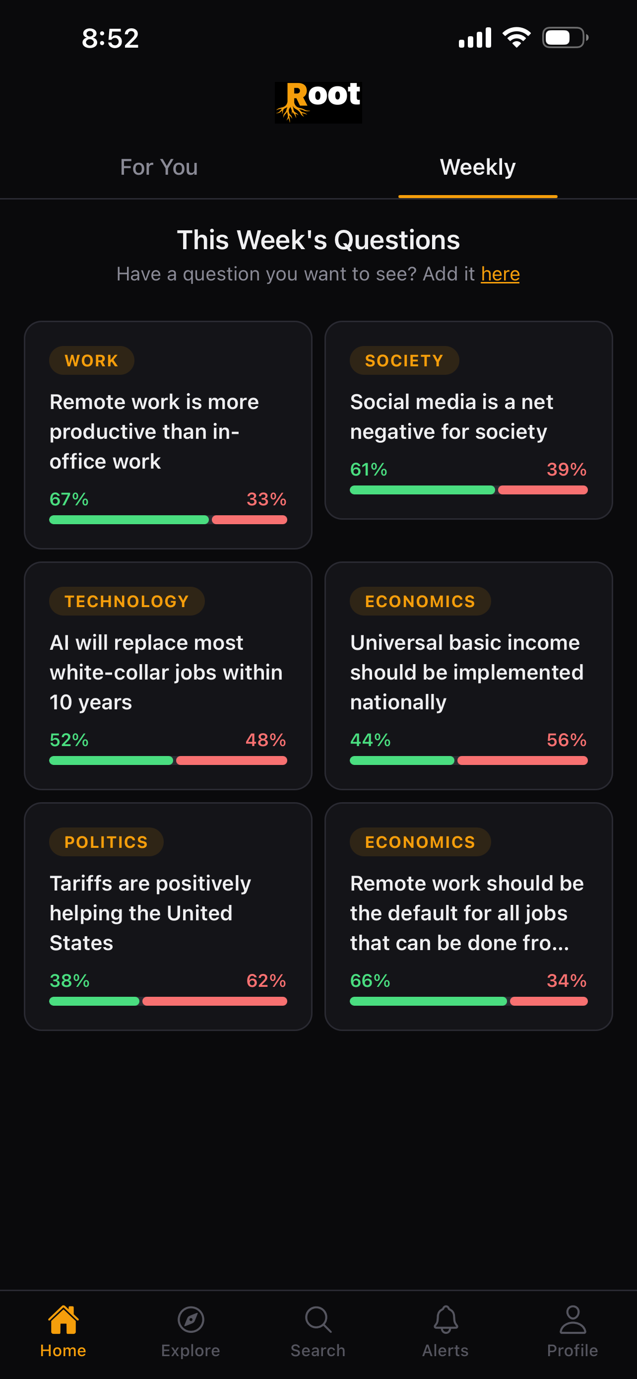 Root — Get to the Root of Every Debate gallery image
