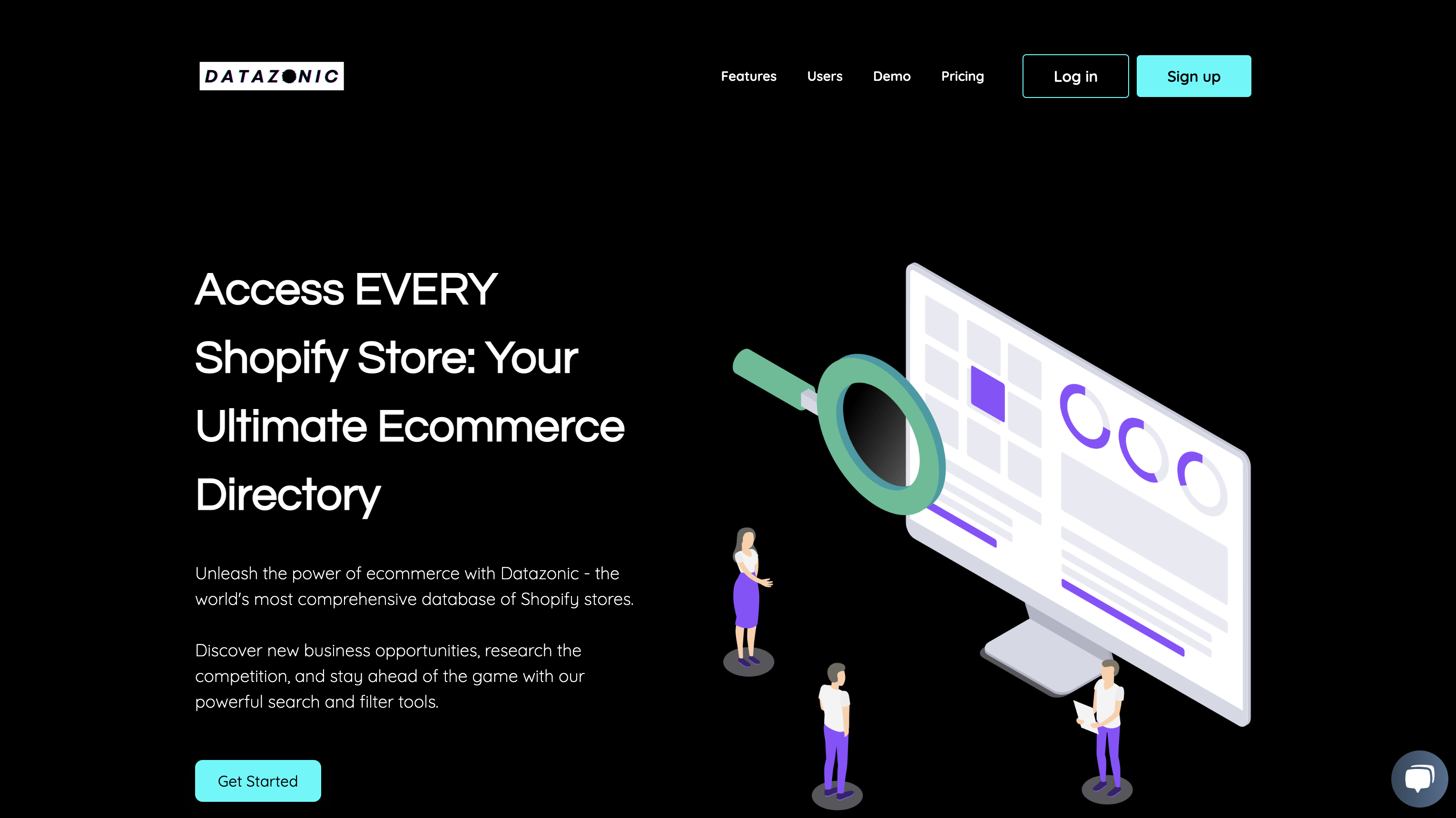 Datazonic - Una herramienta de investigación de comercio electrónico con tiendas Shopify de 3.5m media 2
