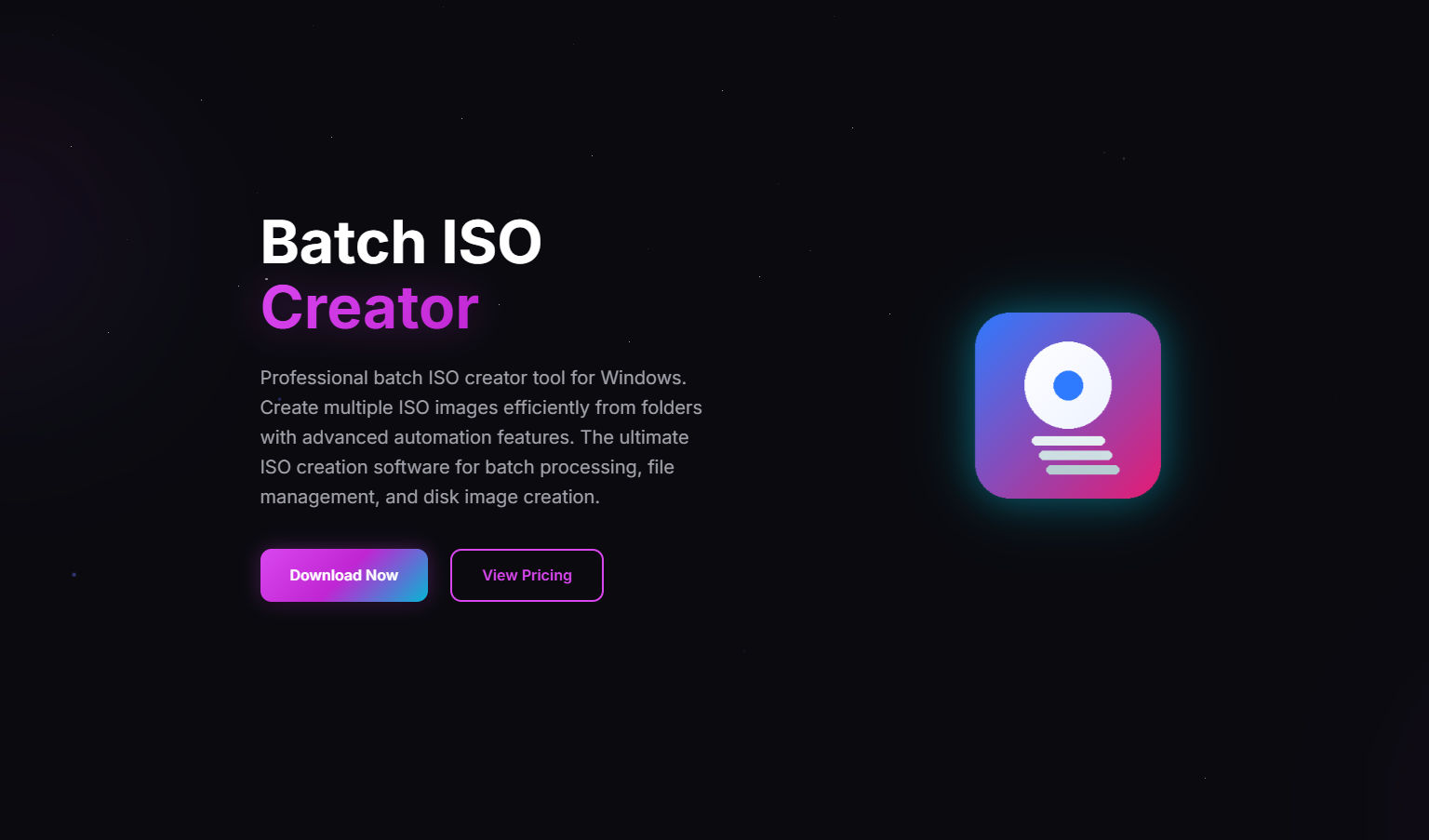 배치 ISO 제작자 - 배치 컨버터 폴더는 ISO 파일 (Fast & Lightweight)으로 폴더를 사용합니다 미디어 1