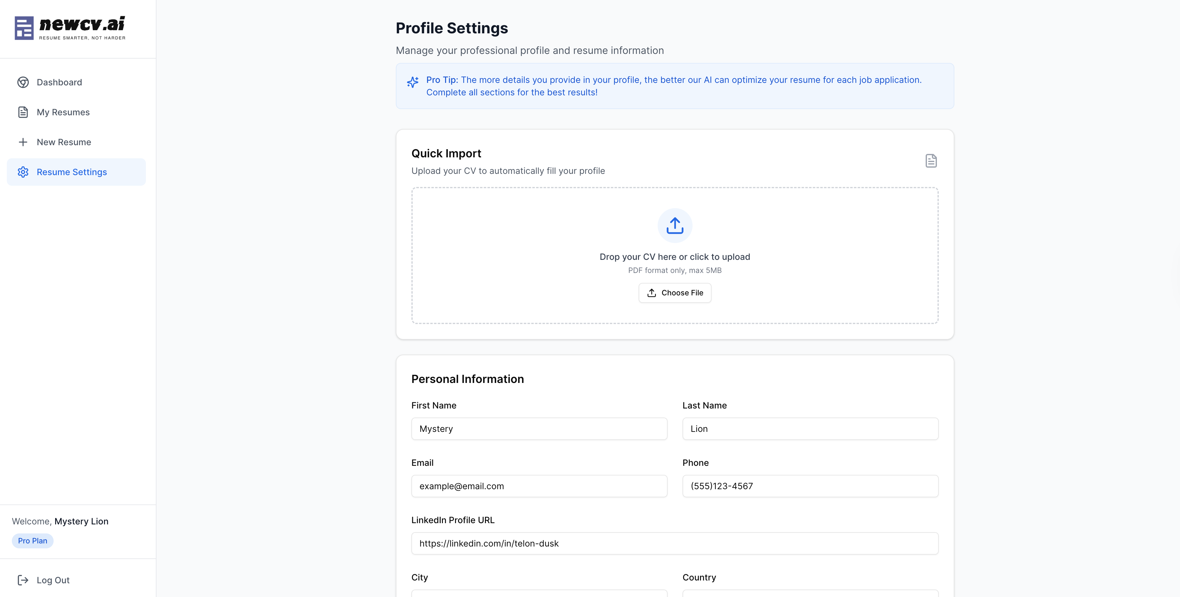 NewCV.ai gallery image