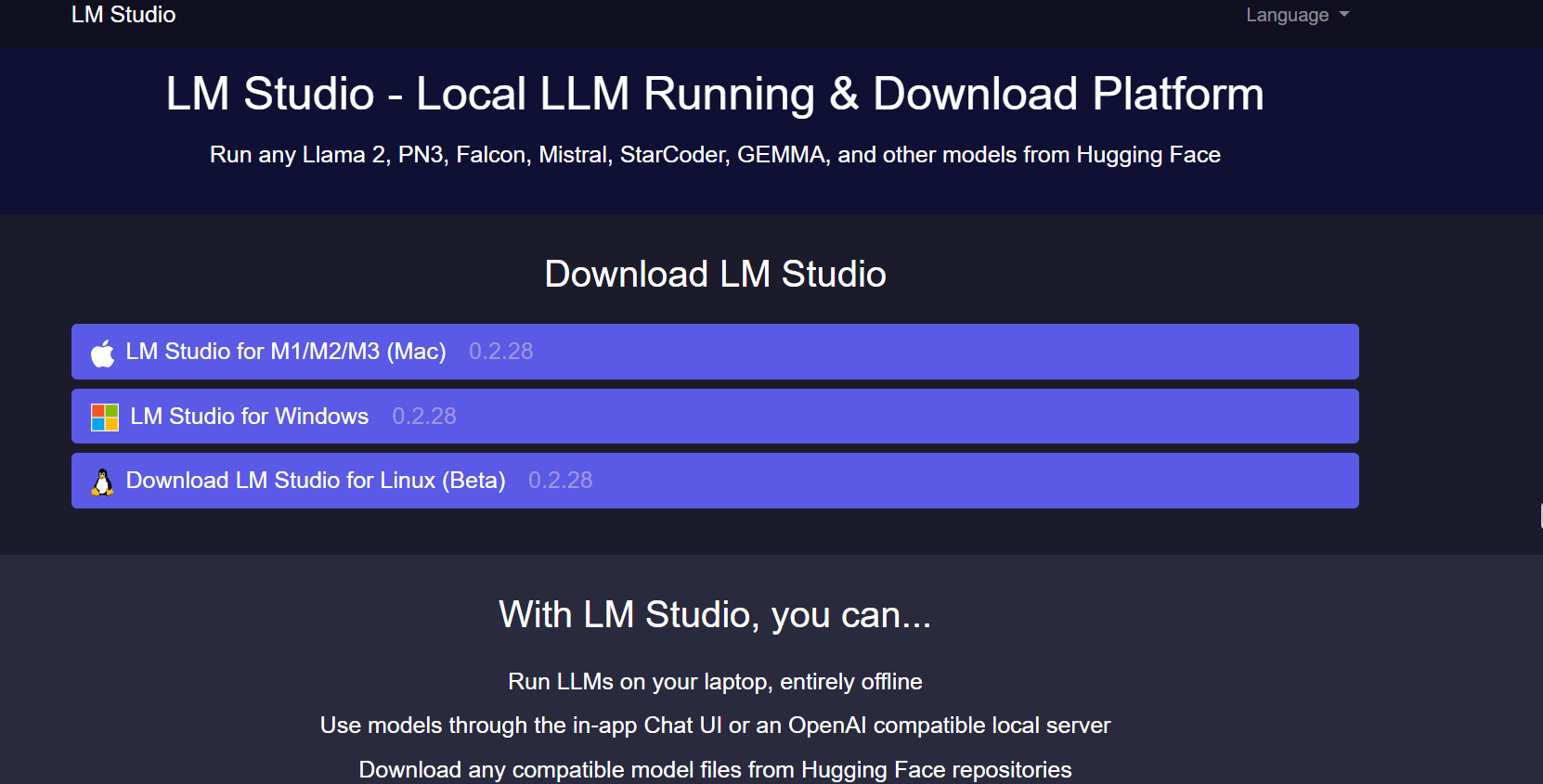 LM Studio gallery image