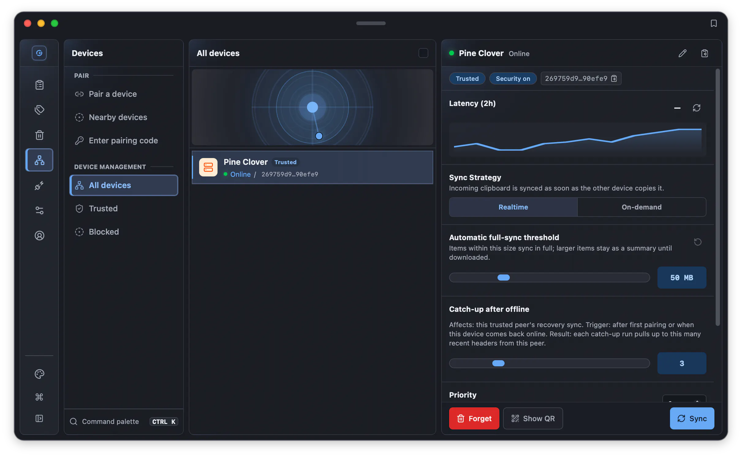  Syzygy - Local-First Clipboard Sync gallery image