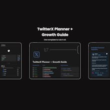 Notion - TwitterX Planner + Growth Guide gallery image