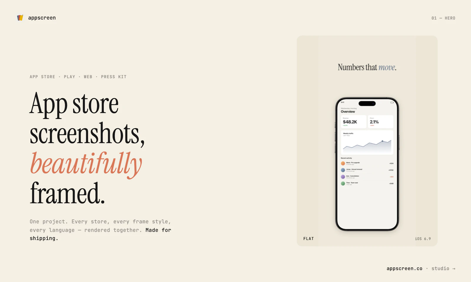 AppScreen.co, Store Screenshot Generator screenshot 5