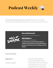 Podcast Weekly gallery image