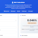 BAC Calculator