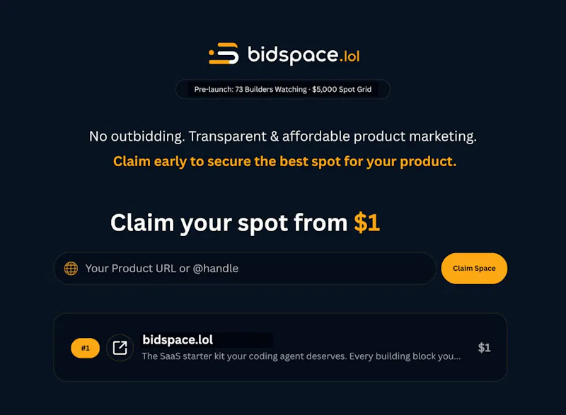 bidspace screenshot 2