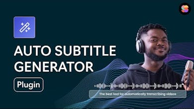 Plugin de subtítulos automáticos: Agrega subtítulos a los videos sin esfuerzo con IA y personalízalos en estilo de fuente, color y posición.