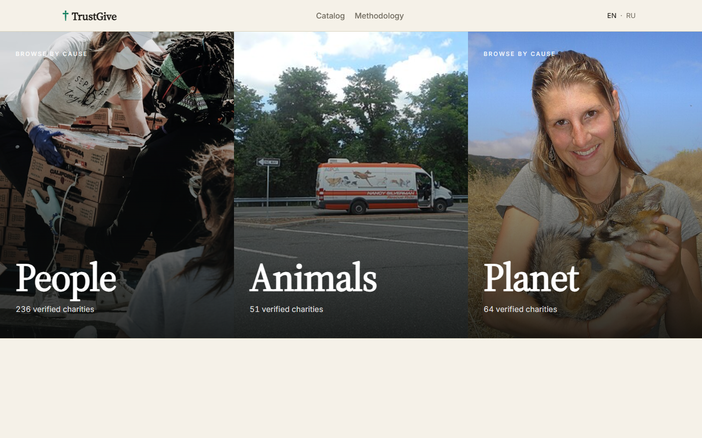 TrustGive — Verified charity discovery gallery image