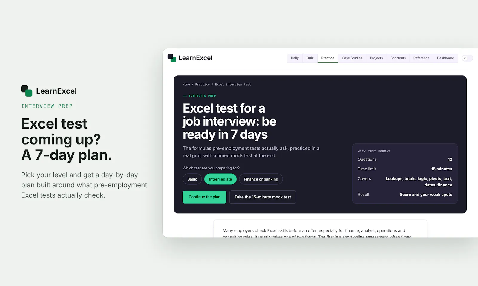 LearnExcel screenshot 3