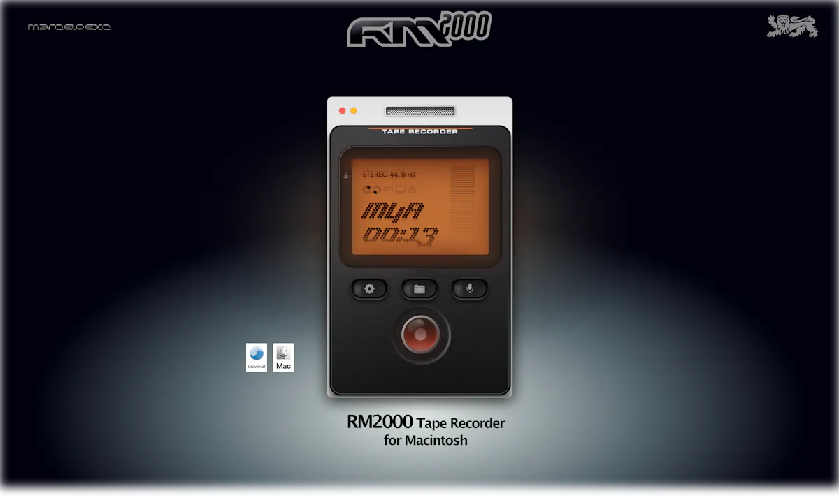 RM2000 Tape Recorder