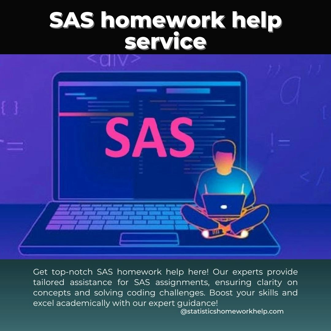 Solve my SAS homework