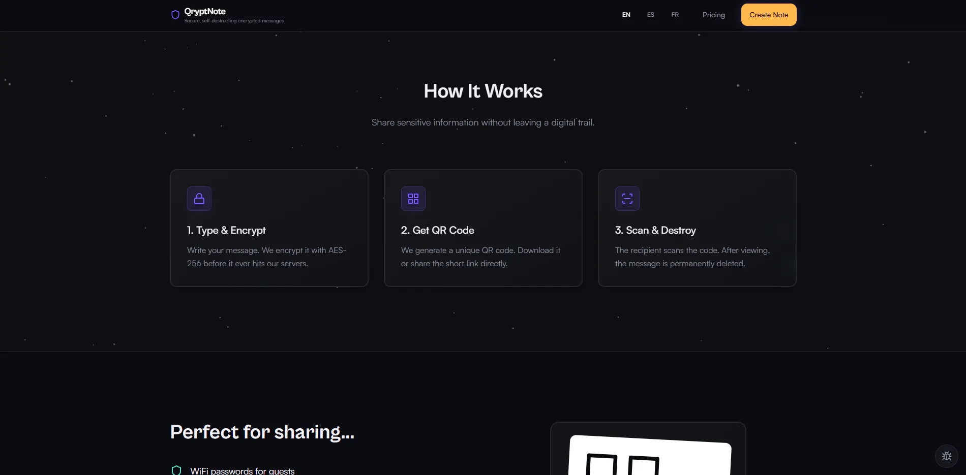 QryptNote gallery image