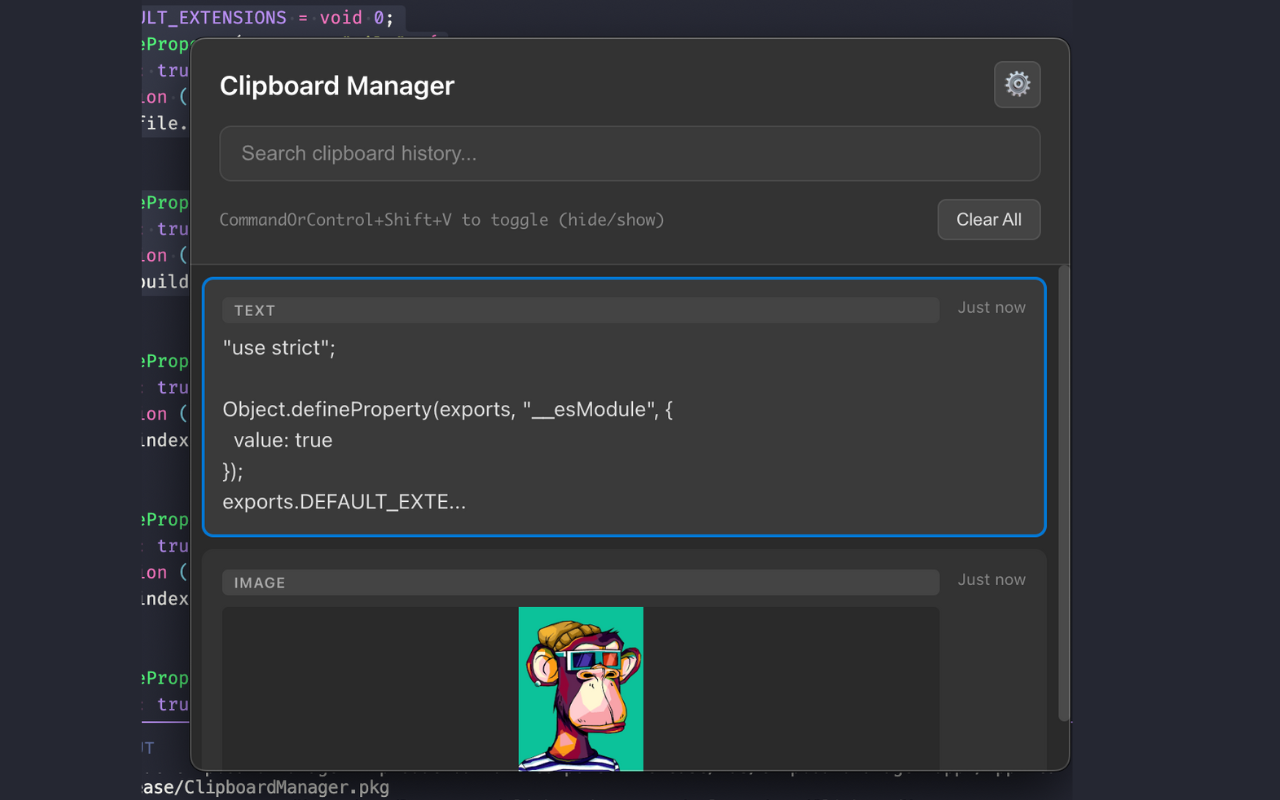 WinRav - Clipboard Manager For MacOS gallery image