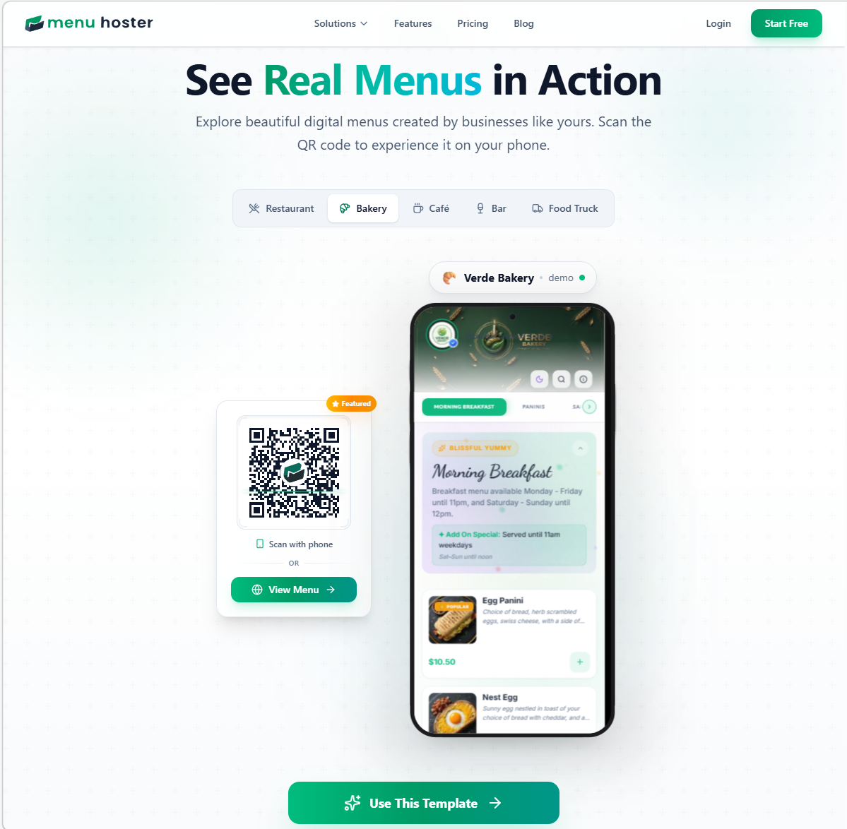 MenuHoster gallery image