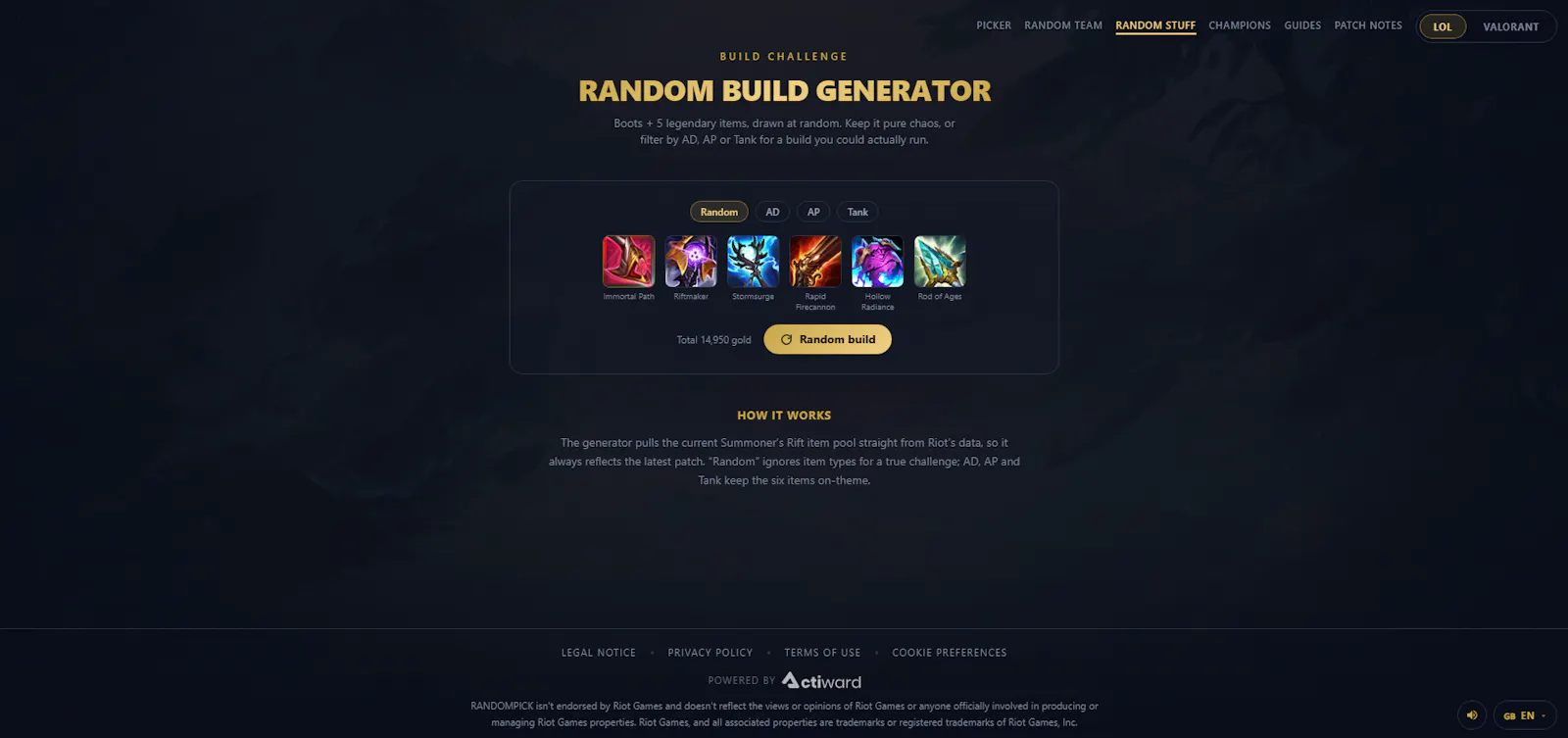 RandomPick.GG screenshot 3