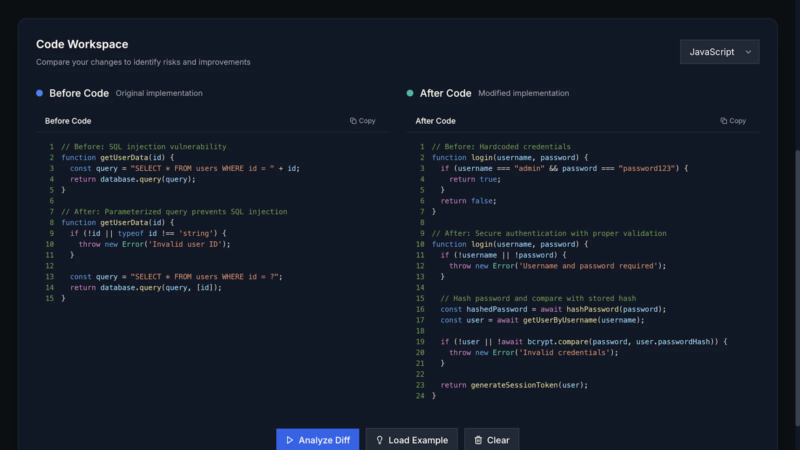 DeltaReview screenshot 2