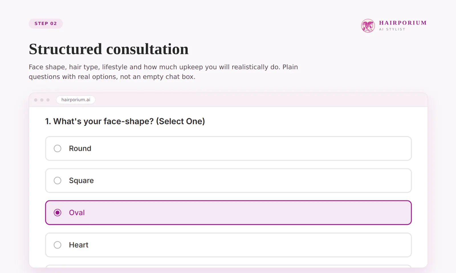 Hairporium AI Stylist screenshot 3