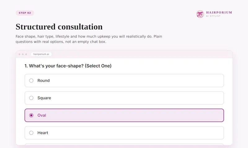 Hairporium AI Stylist screenshot 3