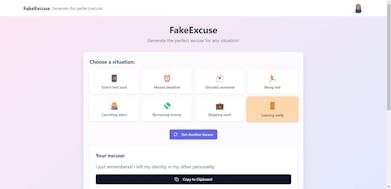 Fake Excuse gallery image
