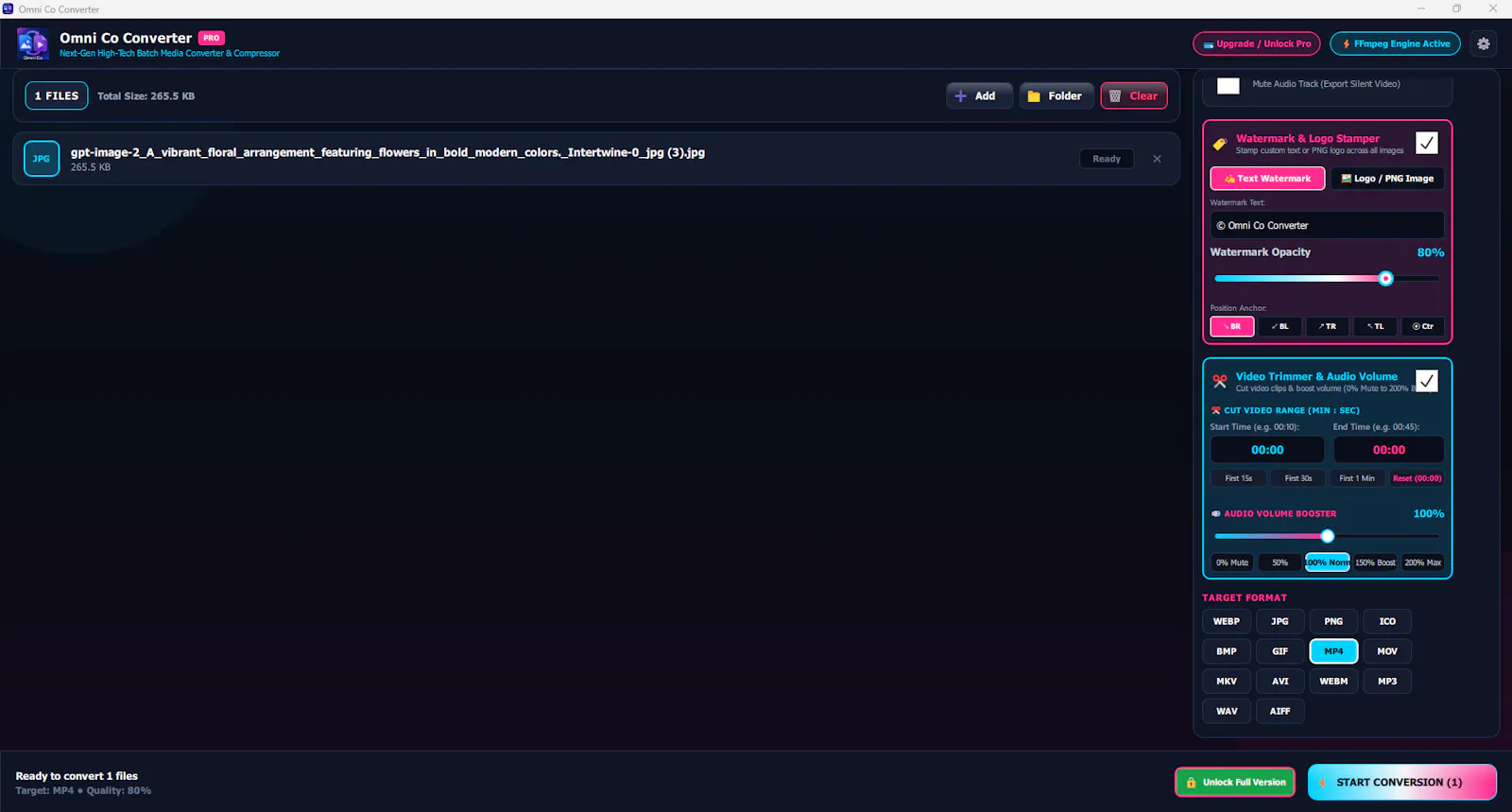 Omni Co Converter screenshot 1