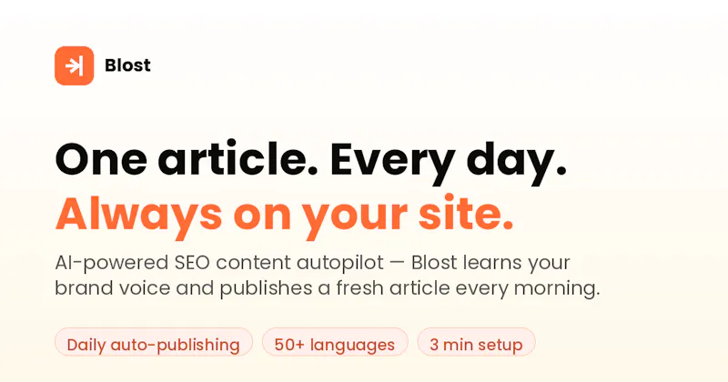 Blost screenshot 1