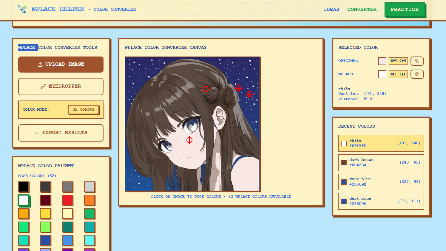 Wplace Helper screenshot 3
