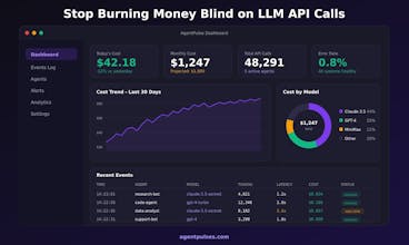 AgentPulses β AI Agent Observability gallery image