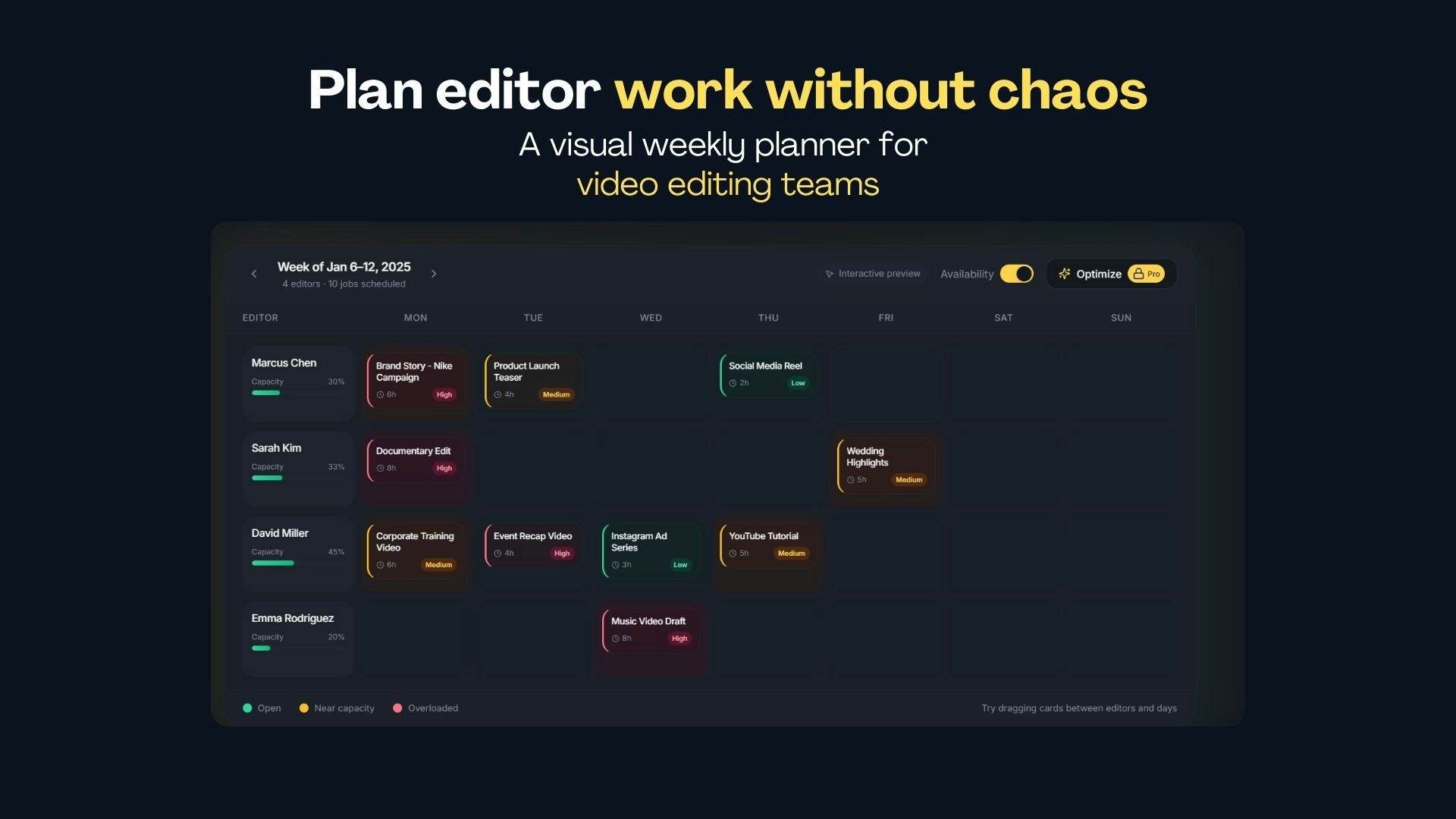 EditFlow - Main product screenshot demonstrating key features and user interface