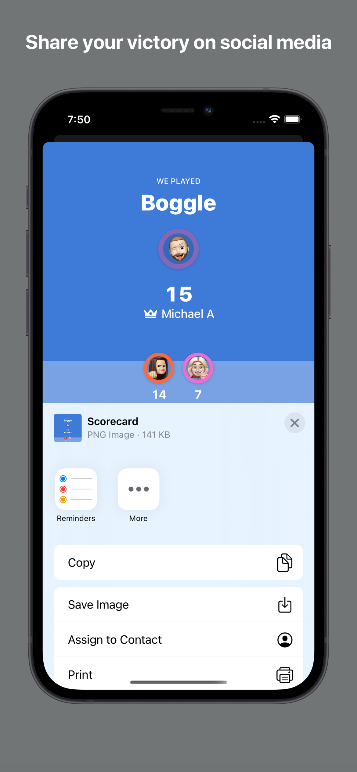Scorecard gallery image