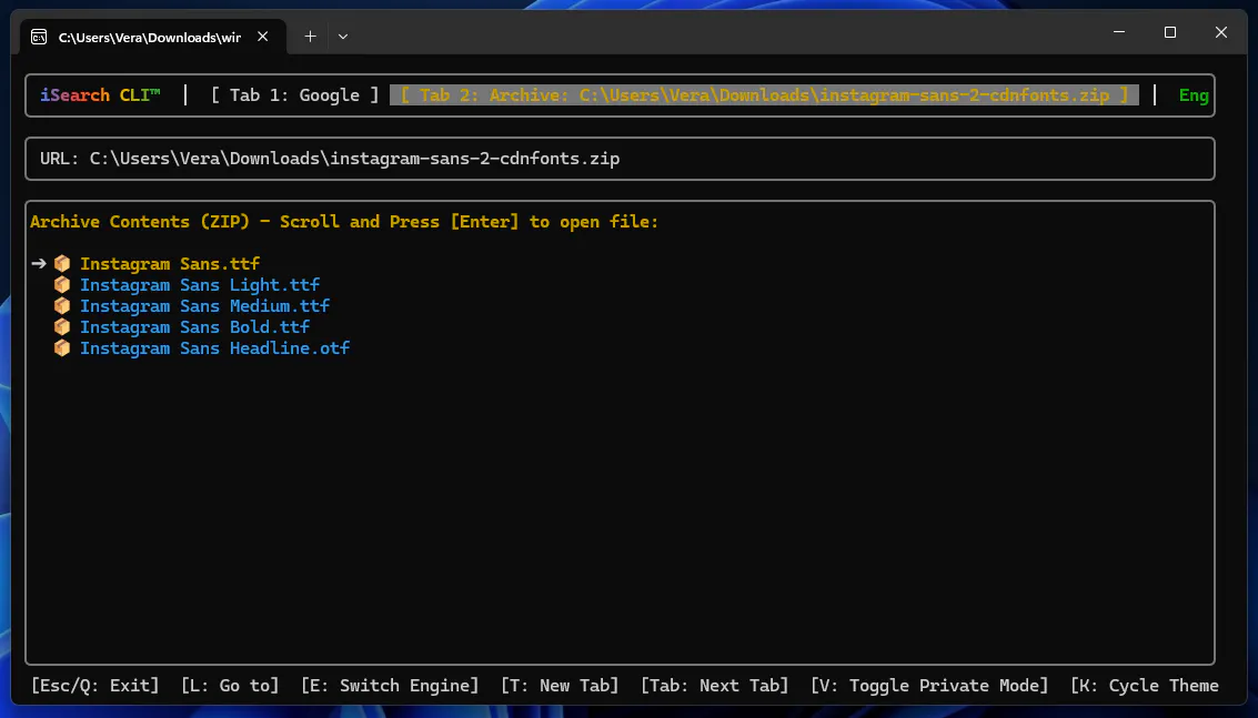 iSearch CLI™ gallery image